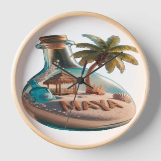 Traum der Wall-Uhr, lebende Uhr