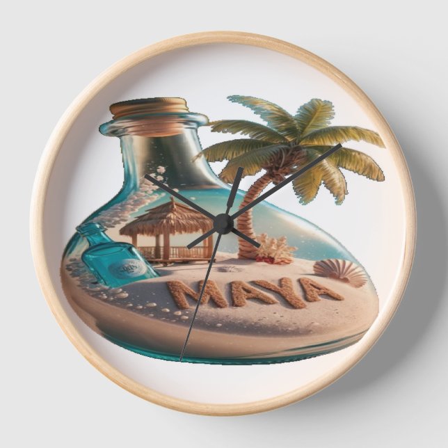 Traum der Wall-Uhr, lebende Uhr (Vorderseite)