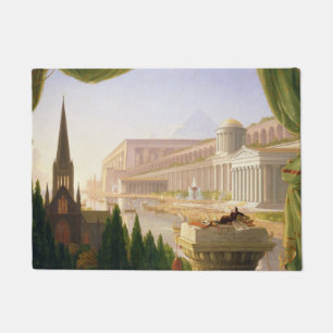 Traum des Architekten (von Thomas Cole) Fußmatte