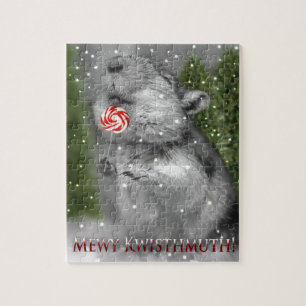 Traum des Gerbils Weihnachts Puzzle