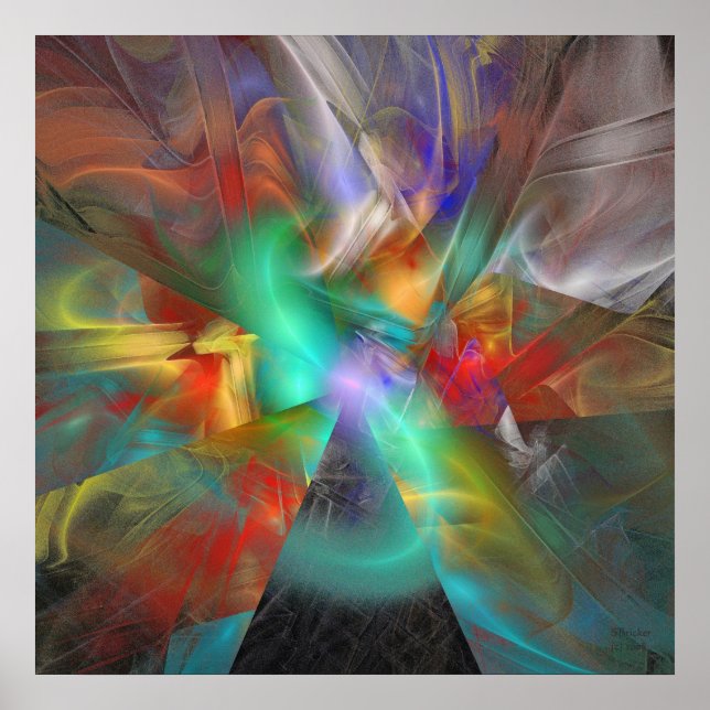 "Traum des Pantechnicon" Poster (Vorne)