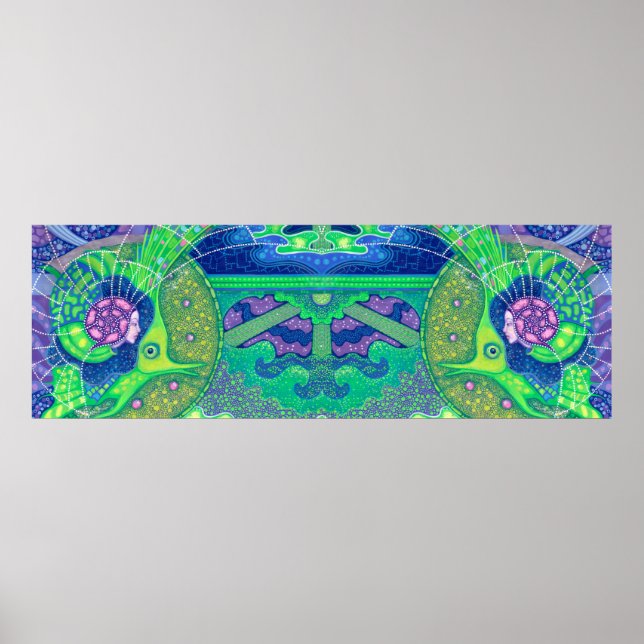 Traum des Vollmonds Poster (Vorne)
