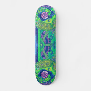 Traum des Vollmonds Skateboard