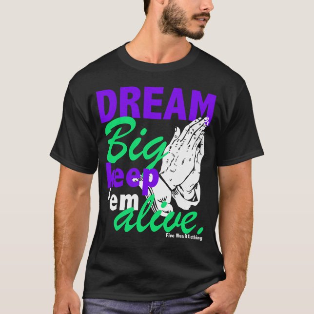 Traum groß (grün) T-Shirt (Vorderseite)