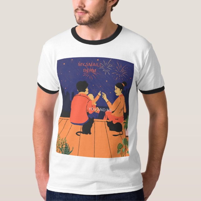 Traum groß, hart T-Shirt (Vorderseite)