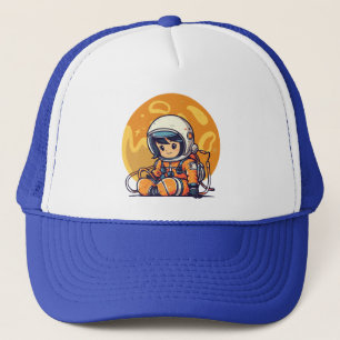 Traum groß, kleiner Astronaut Truckerkappe