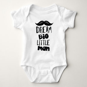 Träum groß, kleiner Mann  Baby Strampler