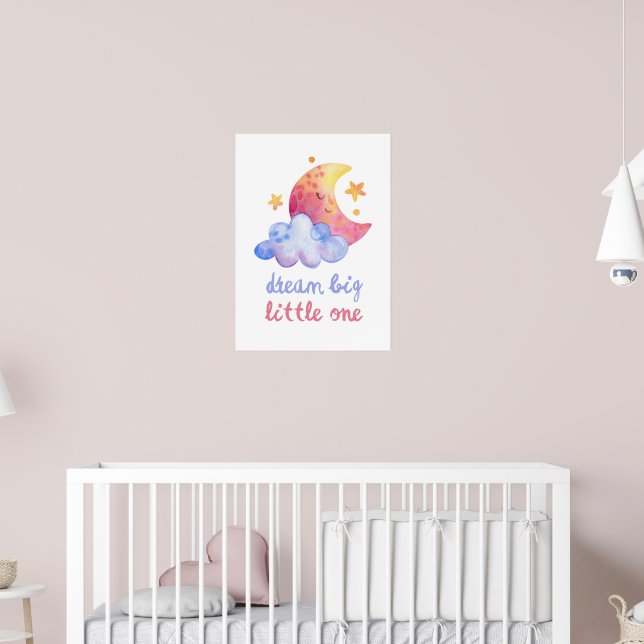 Traum groß Kleiner Poster (Kinderzimmer 2)