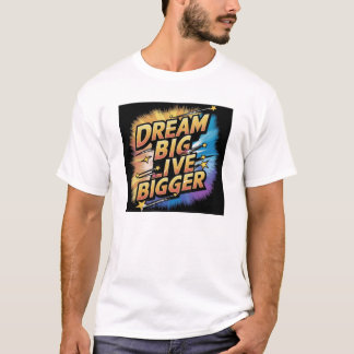 Traum groß, Live Bigger T-Shirt