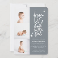 Traum große kleine 1. Geburtstagskarte