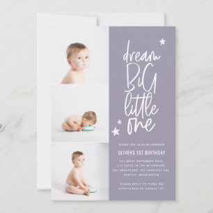 Traum große kleine 1. Geburtstagskarte