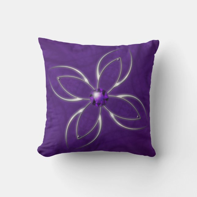 Traum im Amethyst Kissen (Vorderseite)