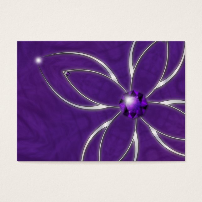 Traum im Amethyst-Lesezeichen (Vorderseite)