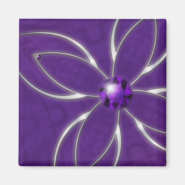 Traum im Amethyst Magnet (Vorne)