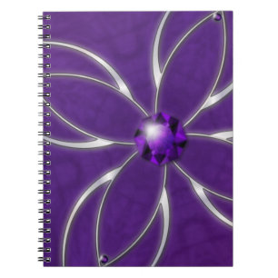 Traum im Amethyst-Notebook Notizblock