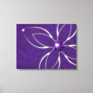 Traum in Amethyst Canvas Print Leinwanddruck