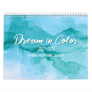 Traum in Farbe 18-Monate Inspirationskalender Kalender