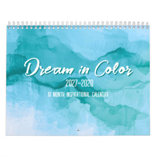 Traum in Farbe 18-Monate Inspirationskalender Kalender