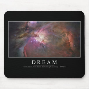 Traum: Inspirierend Zitat Mousepad