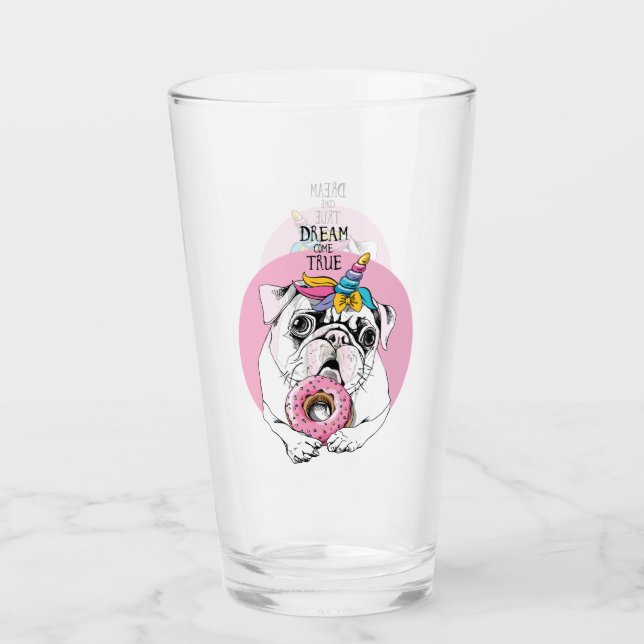 Traum kommen wahr glas (Vorderseite)