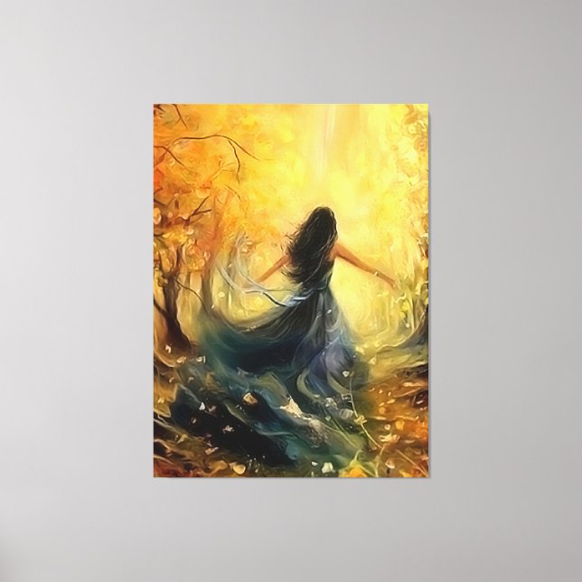 Traum Leinwanddruck (Vorderseite)