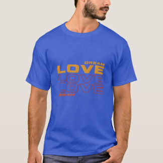 Traum Liebe Liebe Liebe Traum Hymne Liebe retro T-Shirt