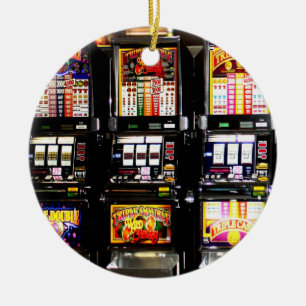 Traum-Maschinen - Glücksspielautomaten Keramikornament