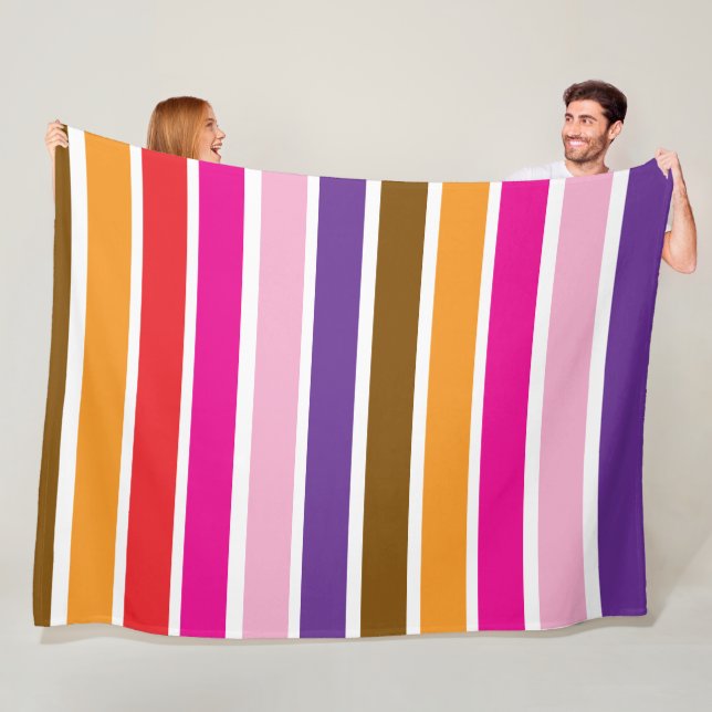 Traum mit Farben Fleecedecke (Beispiel)