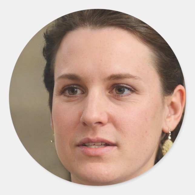 Traum ohne Grenzen Runder Aufkleber (Vorderseite)