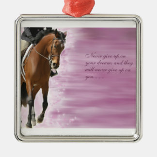 Traum-Plakatverzierung Silbernes Ornament