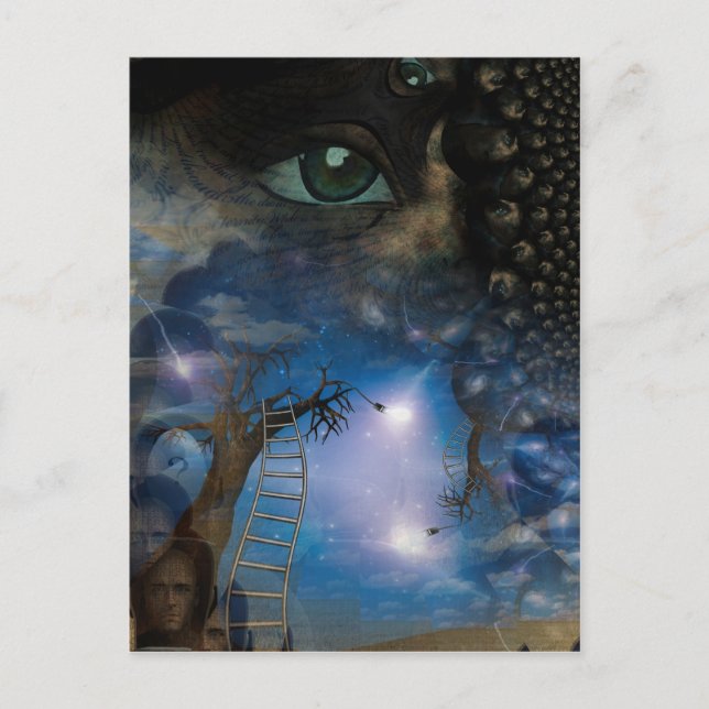 Traum Postkarte (Vorderseite)