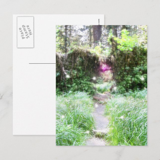 Traum Postkarte (Vorne/Hinten)