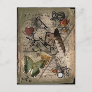 Traum Postkarte