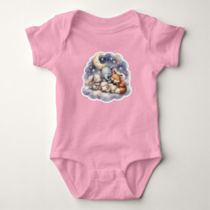 Traum-Tier-Parade Baby Strampler