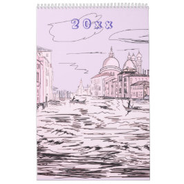 Traum und Reiseziele Stilvoll modern Kalender