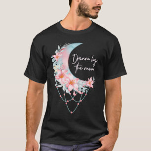 Traum vom Mondfischer Blaue Blume T-Shirt