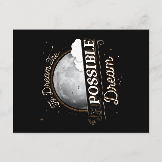 Traum vom unmöglichen Traum / Postkarte (Vorderseite)