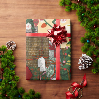 Träum vom Weihnachtsmorgen! Geschenkpapier