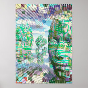 Traum von Androiden von elektrischen Schafen Poster