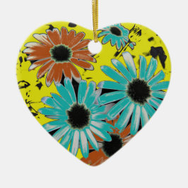 Traum von Daisies Keramik Ornament