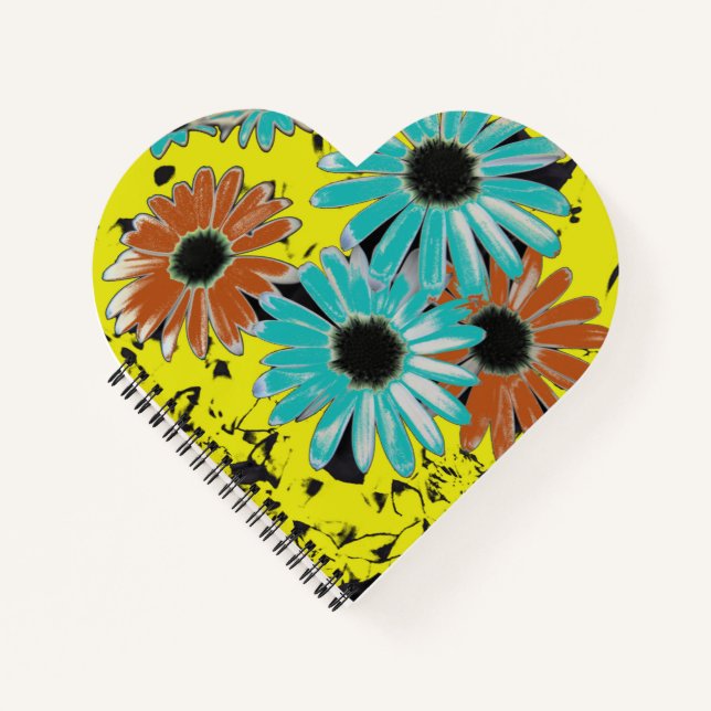 Traum von Heart Shaped Notebook Notizbuch (Vorderseite)