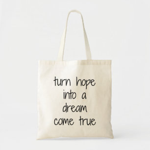 Traum wahr geworden Tote Bag Tragetasche