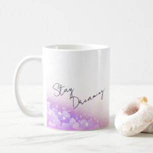 "Träum weiter" Inspirierende Kaffeetasse