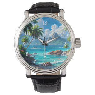 Träum weiter, tropisches Paradies, Armbanduhr