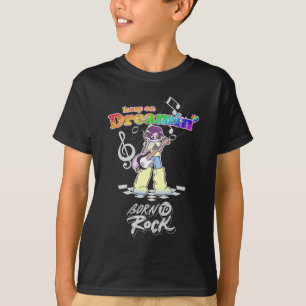 Träum weiter Y2K Anime Gitarrist T-Shirt