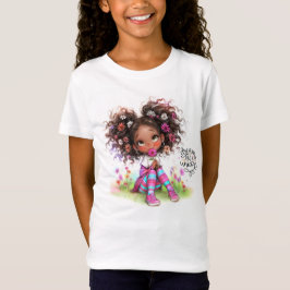 Traum wie ein Einhorn-Quirky-Girl-T - Shirt