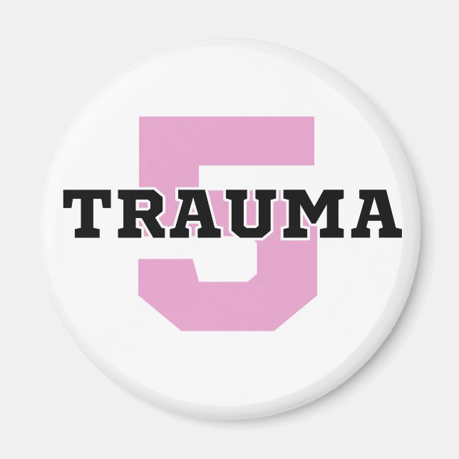 Trauma-5-Kreismagnet Magnet (Vorne)