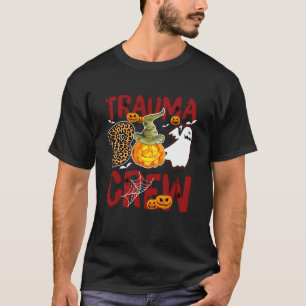 Trauma Boo Crew Halloween Trauma Therapeutin Übere T-Shirt
