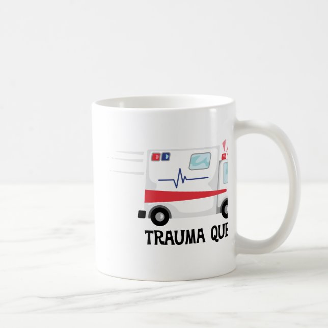 Trauma-Königin Tasse (Rechts)
