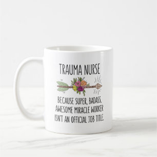 Trauma Nurse Emergency ER ICU Kaffeetasse